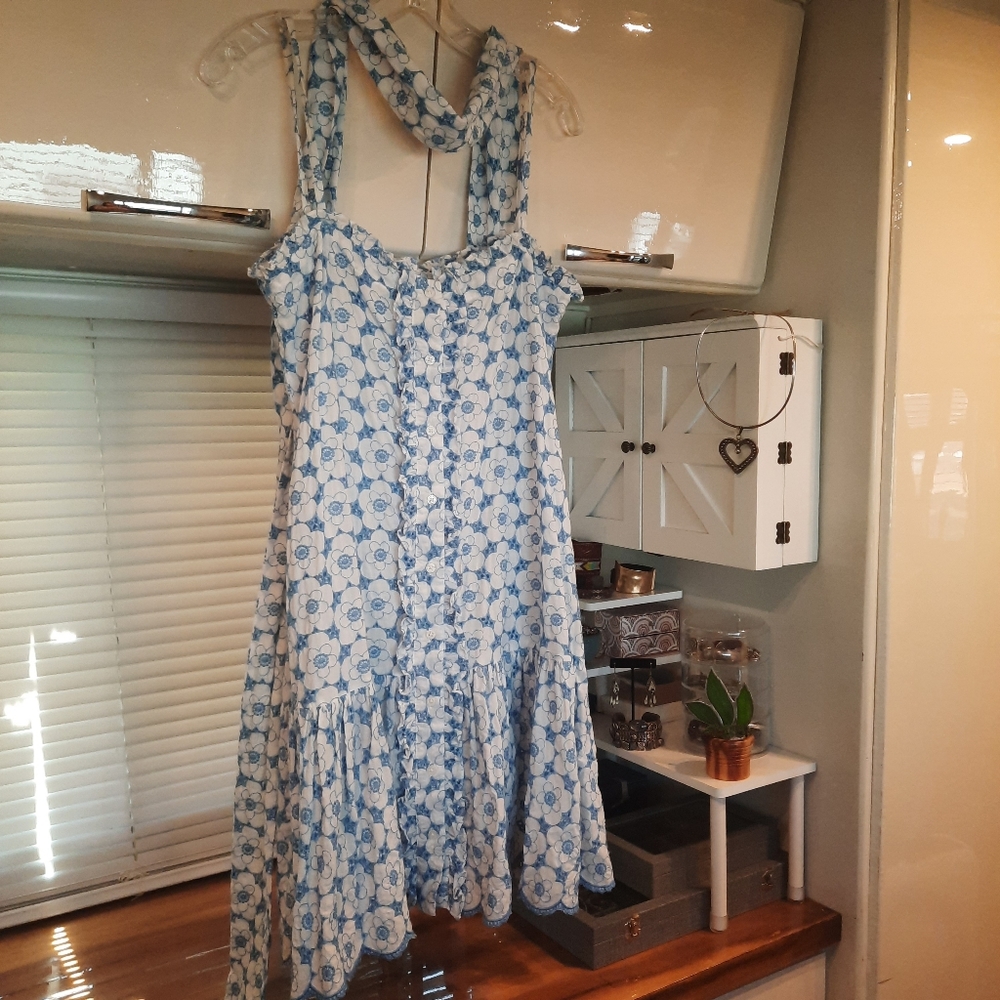 Lisa Marie Fernandez Eyelet Dress Size US 4-6
